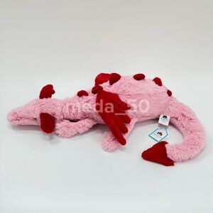 Authentic Jellycat Heart Dragon Valentine’s Limited Edition NWT Ships From USA